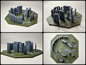 Stonehenge Diorama - Monument Replica