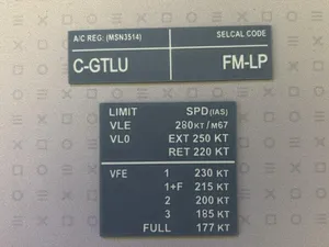 A320 MIP SL3 Plates – MAX Speed & SELCAL Panels