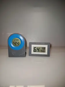 Simple hygrometer thermometer holder, 2x models