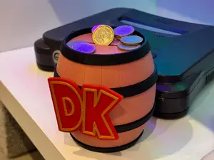 DK Barril Arcade (hucha y lapicero)