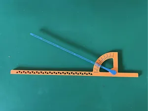 Simple 90° goniometer
