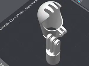 Pole adapter for Cherry Picker by cedricjeanty