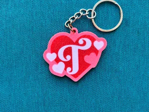I LOVE T Keychain