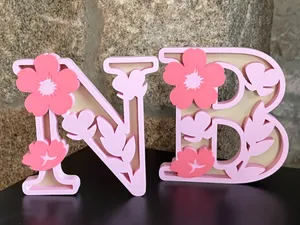 Alphabet Cherry Blossom A to Z