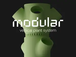 Modular vertical plant system