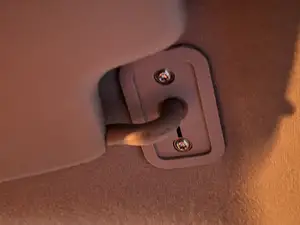 Ford Transit Sunvisor fixing element