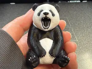 Yawning Panda - Cute & Detailed Multi-Color