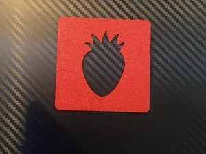 strawberry stencil