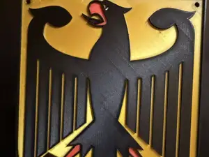Wandschild Bundesadler