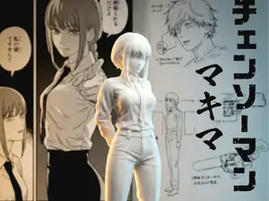 Makima - Chainsaw Man - Figura da libreria