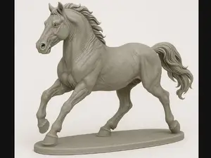 Horse Equine Sculpture – Detailed in Motion