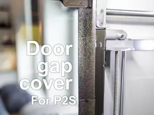 Glass Door Side Panel Gap Cover for P2S
