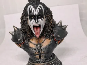 fanart Kiss - Bust Demon Gene Simmons