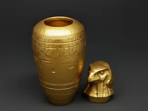Ancient Egyptian Canopic Jars