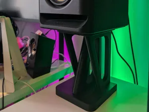 Industrial speaker stand