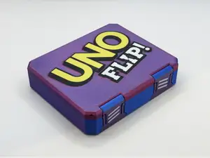 UNO Flip Card Box - Compact Travel Case