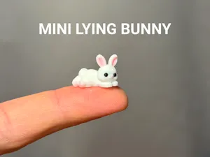Mini Lying Bunny