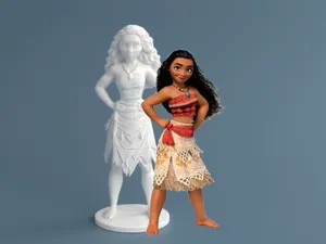 Disney Moana 3D Model – Polynesian Princess 