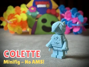 Brawl Stars Minifig Series COLETTE - No AMS