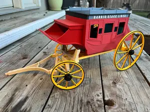 Harris Stage Lines Stagecoach Replica