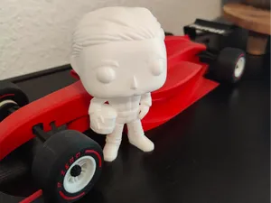 Driver Chibi F1 Rennfahrer Racing