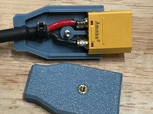 XT90 clamshell strain relief cover cord grip