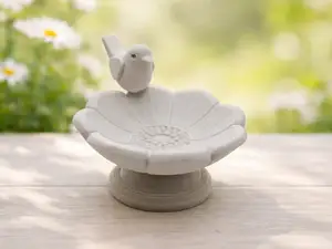 Blumenbad mit Voegelein: Mini-Oase