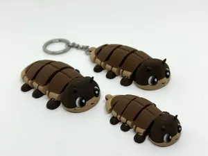 Cute Flexi Cockroach - Toy/Keychain 
