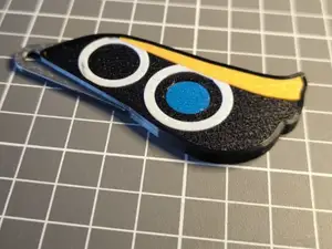 BMW E60 Headlight Keychain – 3D Printable Model
