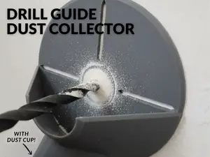 Drill Guide Dust Collector with Cup
