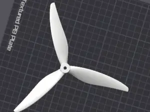 8英寸桨叶 建模测试
