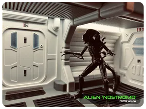 Alien 1979 'Nostromo' Diorama (1:18 Scale)