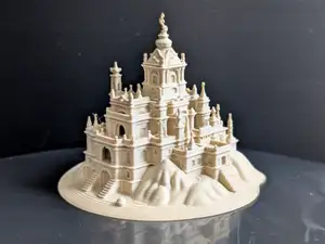 Ancient Hilltop Citadel Miniature 025