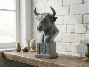 Taurus Zodiac Bust - Celestial Collection