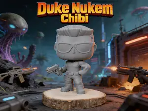 Duke Nukem Chibi