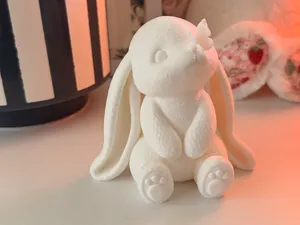 Butterfly Kiss Bunny Cute Nursery Rabbit Figurine