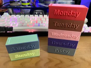 Modular stackable pill boxes with 4 compartments