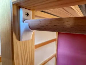 Kura cabin bunk bed curtain and den clips