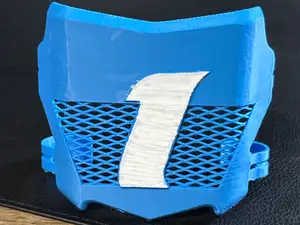 Vented Numbered Motocutz Front Plate (For E-Bikes)