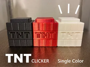 Minecraft TNT Clicker (Single Color)
