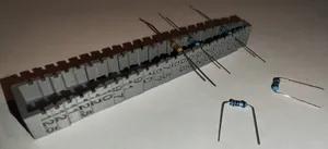 Resistor bending tool