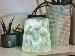 Flower Lithophane Lamp Shade