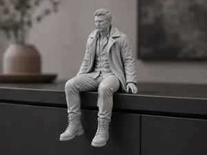 Billy Butcher edge sitter desk decor