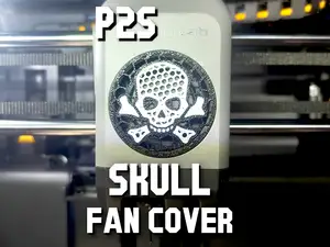 P2S Skull Fan Cover – Dead Serious Edition
