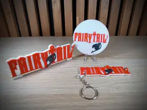 FairyTail Logo (Stand) + Keyring + Coaster