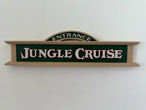 Jungle Cruise Entrance Sign - Disneyland