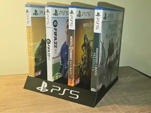 PS5 Game Stand - 8,10 & 15 Slots