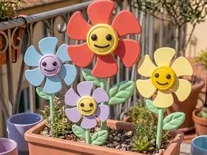 Windmill flower, for garden or pot