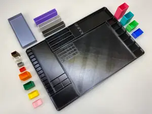 Gridfinity iPhone Android Phone Repair Mat + Trays