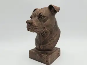 STAFFORDSHIRE BULL TERIER BUST